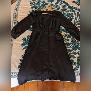 J Crew Black Dress